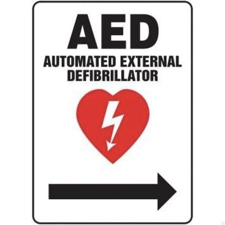 Accuform First Aid Sign, MFSD419VP MFSD419VP